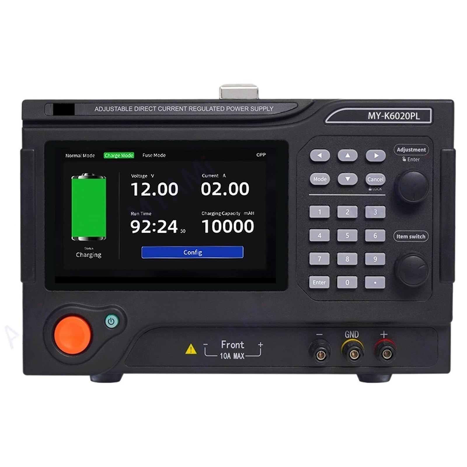 Alimentation de laboratoire, Alimentation de laboratoire programmable et réglable, convertisseur AC/DC avec remplacement de batterie(ETM-2050PL(20V50A))