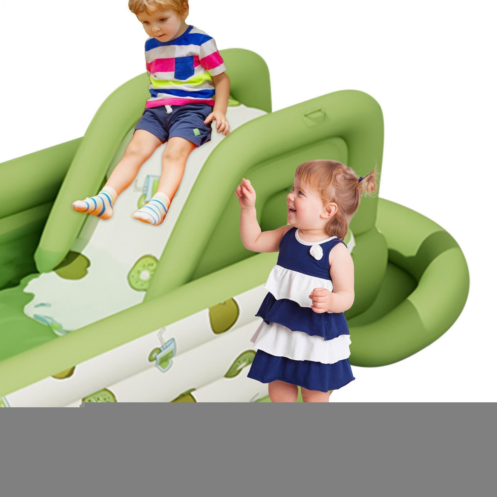 Toboggan Gonflable pour Piscine Jouet De Natation Gonflable pour