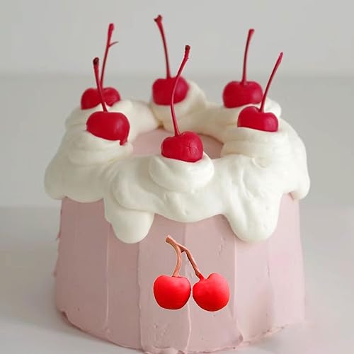 Miniatura 3 de Moldes de silicona con hojas divertidas de cerezas, molde de fondant de cereza para decoración de tartas de azúcar, decoración de cupcakes,