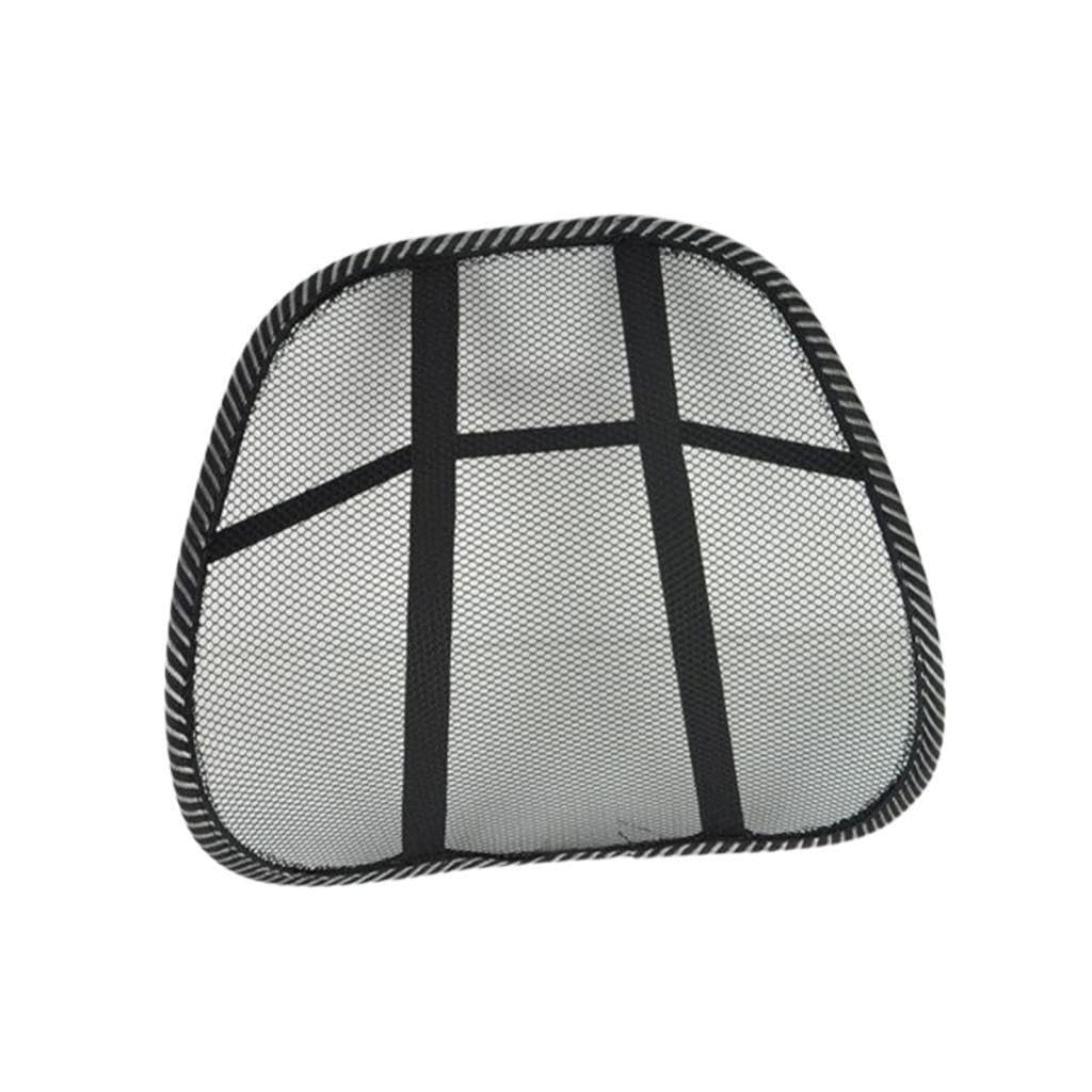 Auyxssz Black Lumbar Support Cushion Ergonomic Comfort Provides Exceptional Support Long Hours In Car And Office Settings Lumbar Pillow For Car Office Chair