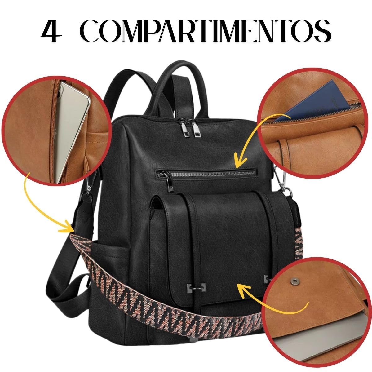 Mochila Bolsa Feminina Escolar Trabalho Faculdade Antifurto Executiva Super Moderna e Prática Para o Seu Dia a Dia Resistente e Reforçada em promoção! Veja a oferta e mais achadinhos de Bolsas 4 Hoje é o melhor dia para comprar Mochila Bolsa Feminina Escolar Trabalho Faculdade Antifurto Executiva Super Moderna e Prática Para o Seu Dia a Dia Resistente e Reforçada com aquele preço maroto! Promoção! Aproveite a oferta! 4