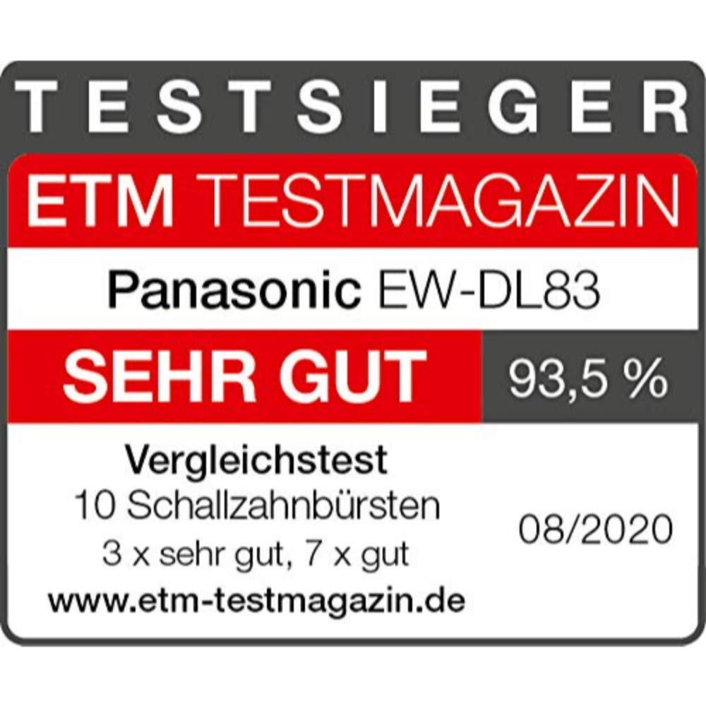 Panasonic EW-DL83-W803 Premium-Schallzahnbürste, weiß