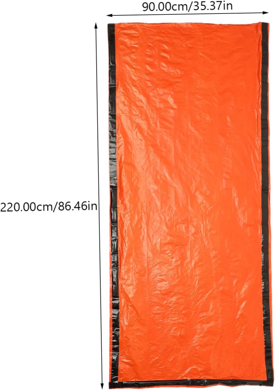 Portable EMT Bag Whistle Emergency Survival Sleeping Bags for Outdoor Travel