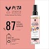 Gliss Split Hair Miracle Liquid Hair Care Cream Sealing Broken Ends - 200 ml with Ionic Complex and Grape Seed Oil