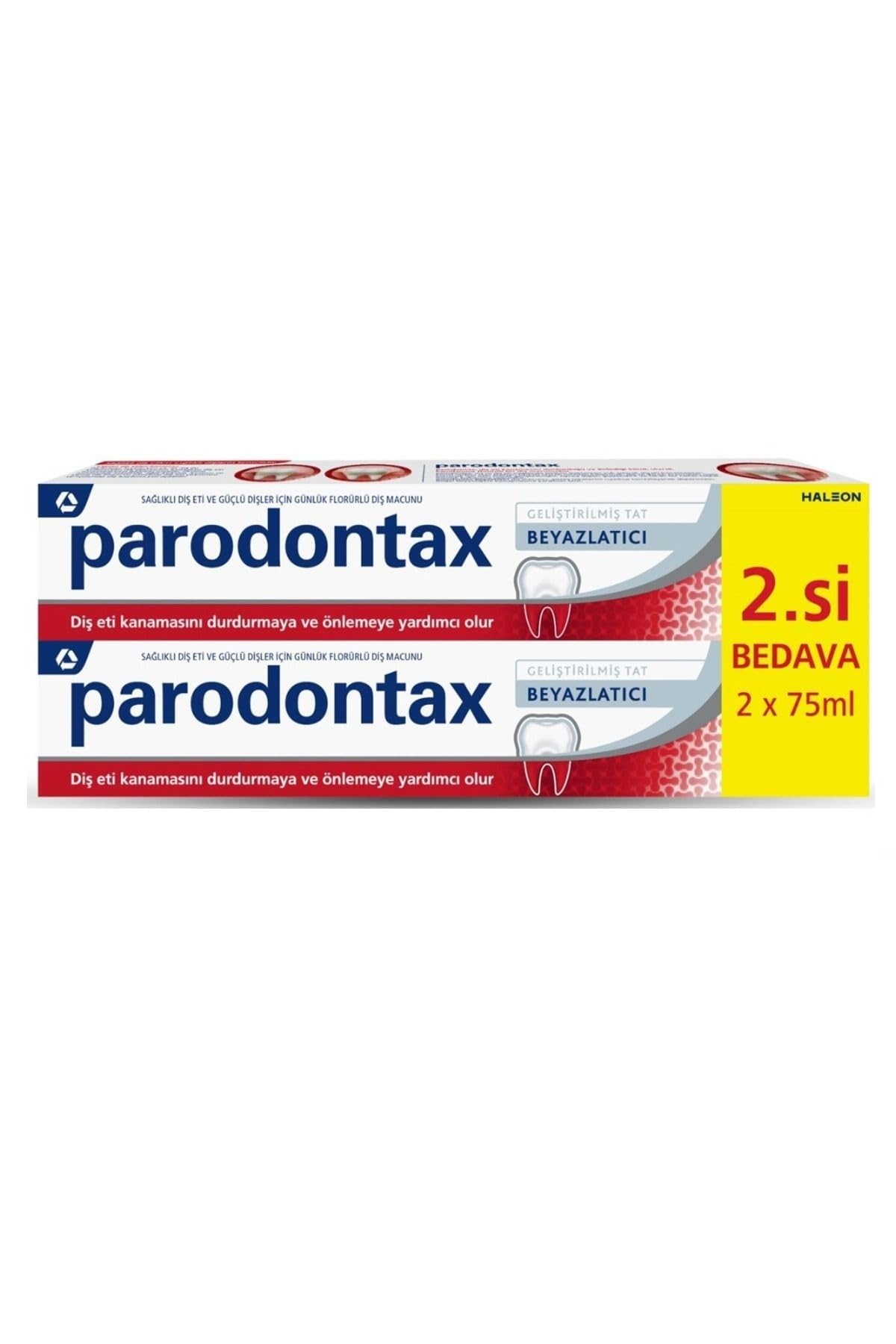 Parodontax Diş Eti Bakımı Beyazlatıcı Diş Macunu 75 ml x 2 Adet