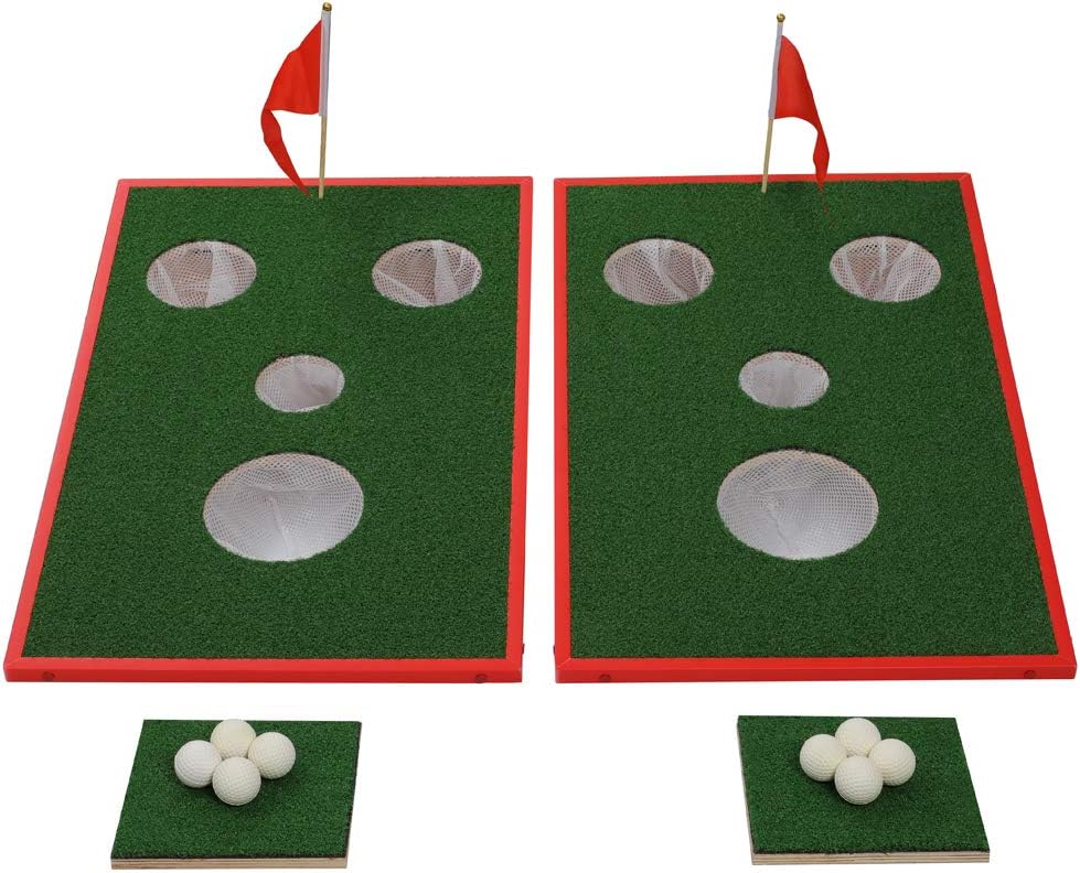 SPRAWL Golf Pong Game Set Chipping Boards Golf Sport Game 2