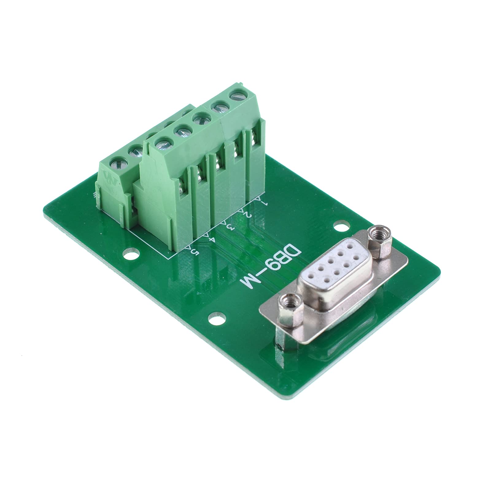 Connettore D-Sub DB9 Maschio Femmina Con Interfaccia Per Montaggio Su Guida DIN