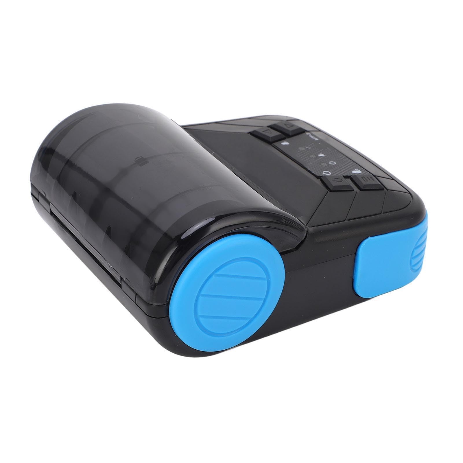 Fafeicy Impresora Térmica Portátil Inalámbrica 80mm, Bluetooth, USB, Conexión 8 Dispositivos, 100mm/s, para Recibos y Sistema POS
