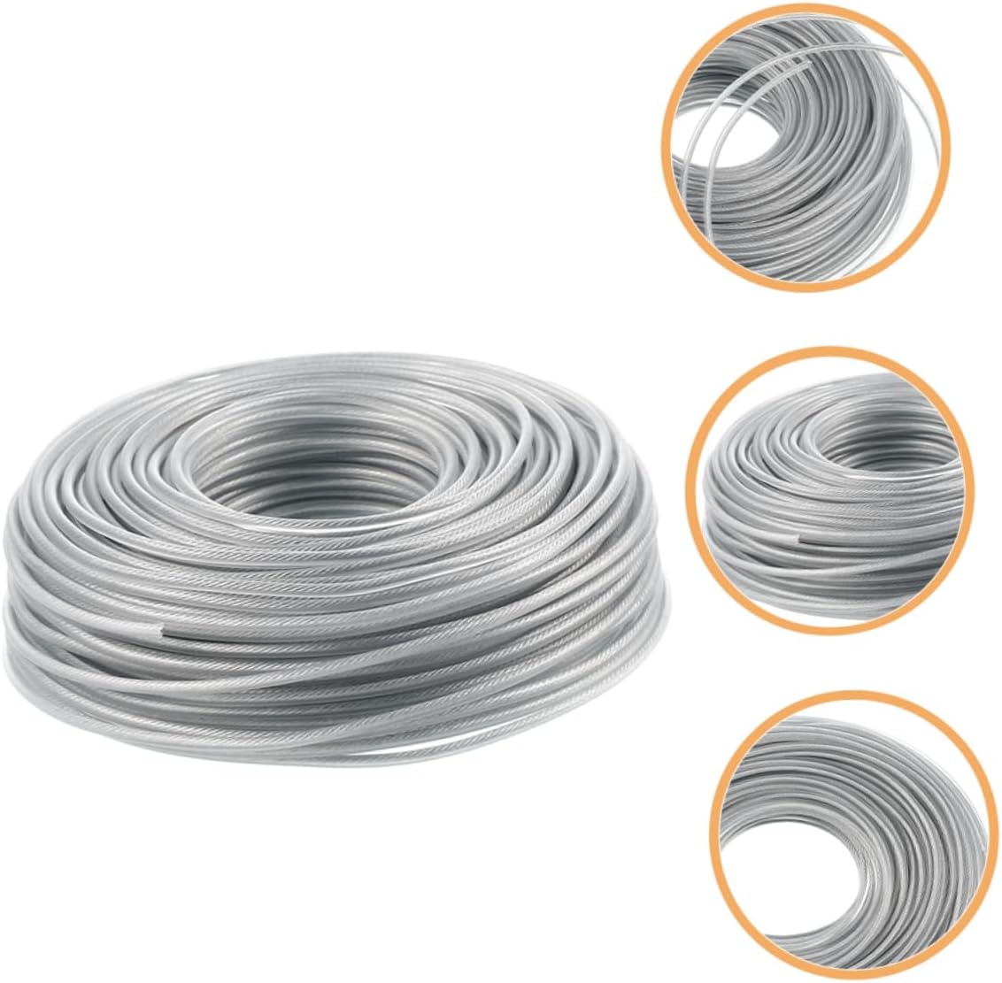 BESPORTBLE 4pcs Mowing Trimmer Rope Trimmer Line String Line for Grass Lawn Mowers Replacement Part
