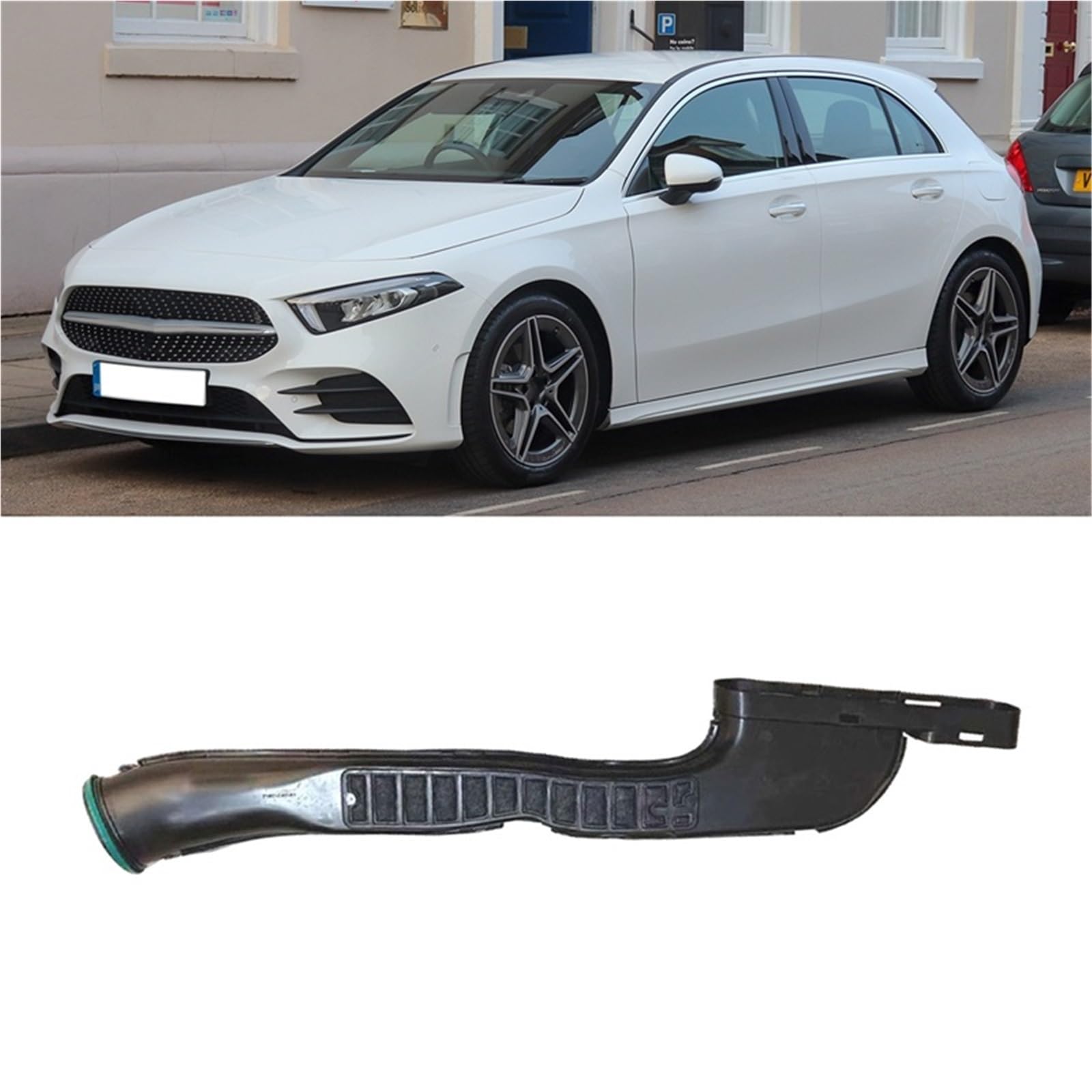 Tubo flessibile di intercooler Turbo Adatto per Mercedes Benz Classe A W118 W177 Tubo di aspirazione dell'aria flessibile A6540941997 Accessori per auto Tubi flessibili motore auto