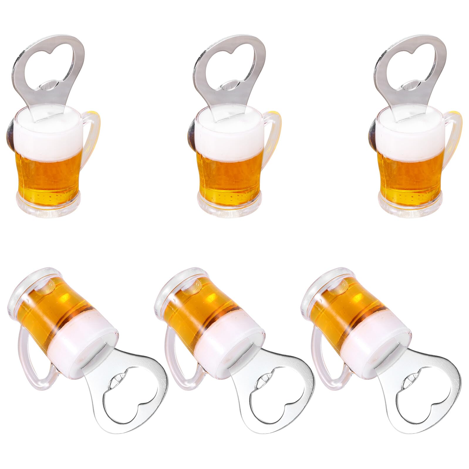 Décapsuleur lot de 6 pièces pour réfrigérateur bar maison et camping