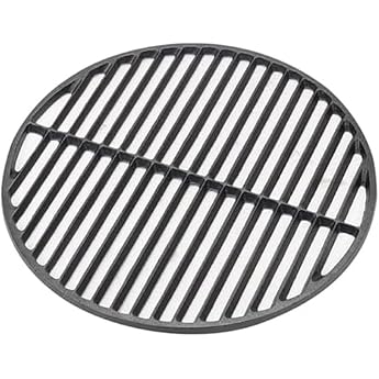 Round Cast Iron Grill Rack Heavy Duty Black Cooking Grate for Roasting Meat Vegetables Multiple Sizes Outdoor 25cm
