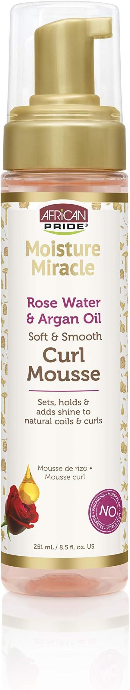 African Pride Moisture Miracle Curl Mousse