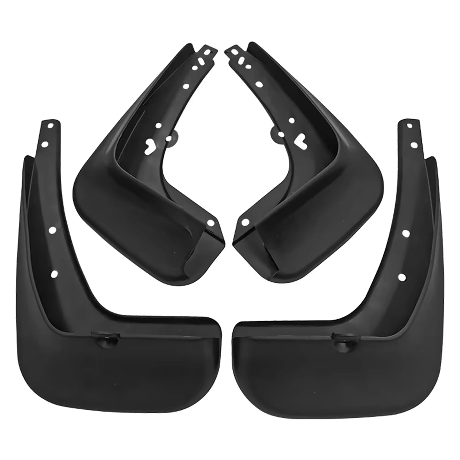 Car Mud Flaps for Hy&undai Verna 2010-2014 All-Weather Fender Front & Rear Mud Guards Splash Body Kits, Vehicle Sediment Protection, Driver & Passenger Sides