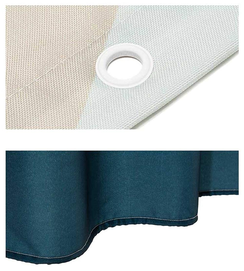 Langer Badevorhang mit Duschvorhängen Schimmelbeständiger wasserdichter Badezimmervorhang mit Haken 100% Polyestergewebe Breiter Badevorhang Duschvorhang (Größe : 180X200cm)