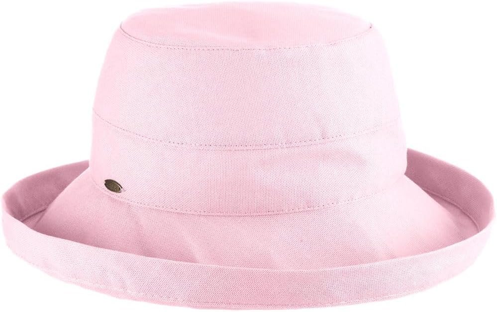 Hats Scarves & More Small Brimmed Sun Hat for Petite Women Adjustable for Small to Medium Heads 50+UPF 100% Cotton Catalina