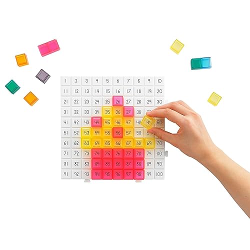 Miniatura 4 de Juego de actividades de patrones, juguete STEAM para mayores de 5 años, tablero de números, 150 cubos de color, 16 actividades, diseños creativos,