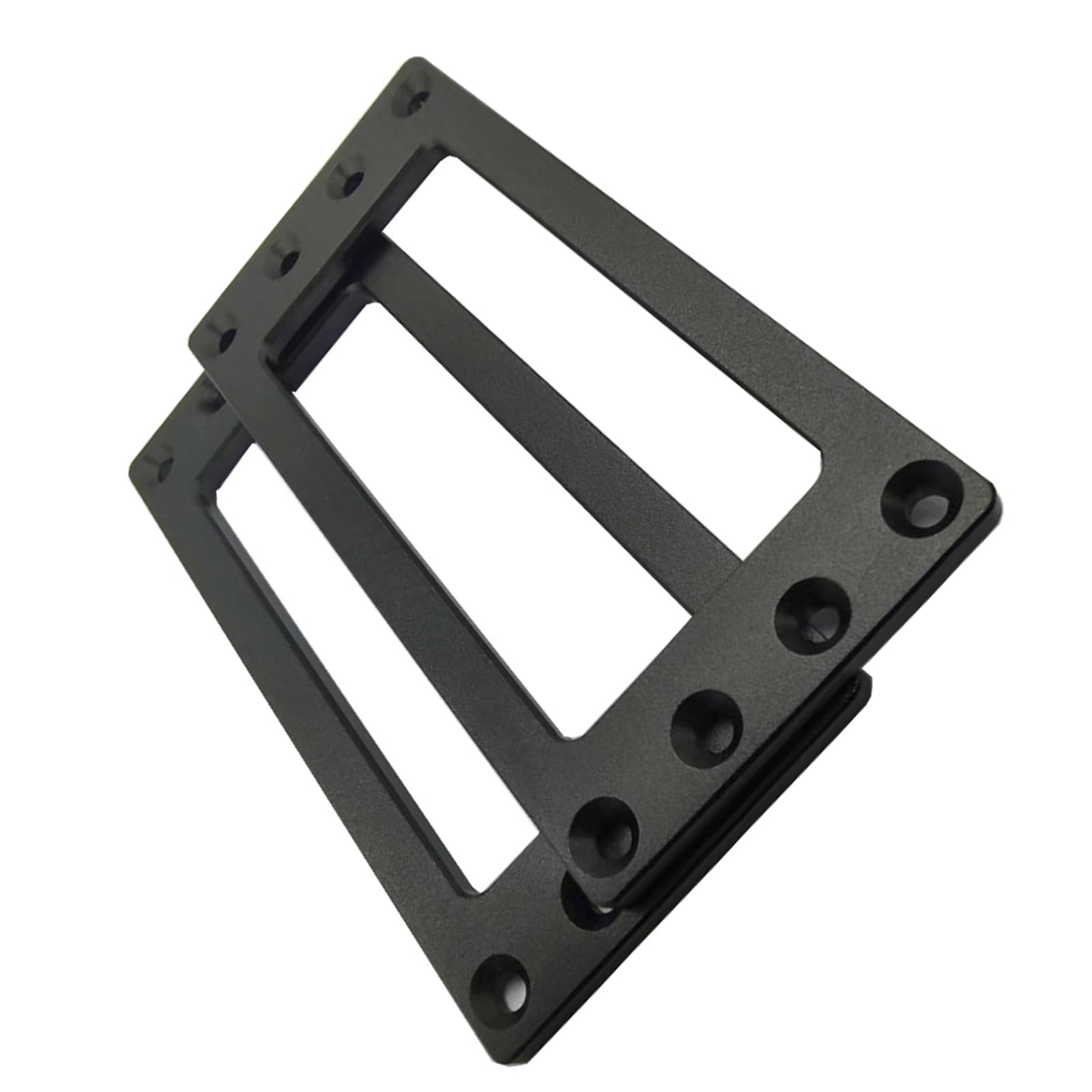 Pffiocix Multi-Layer Aluminum SSD Mount Rack for 2.5Inch Drives with Cooling Ventilation & Stackable Design Aluminum Disk Mounting Bracket