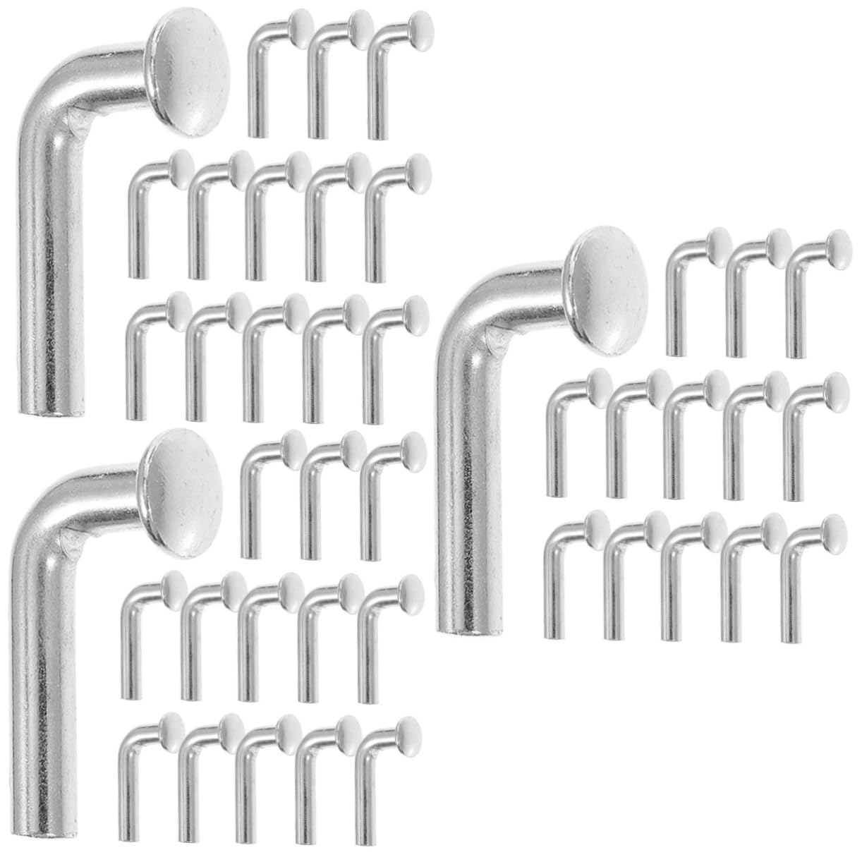105pièces Goupilles De Sécurité Pour Étagères Pallet Rack Heavy Duty Accessoires De Rangement Design Pratique Pour Installation Rapide Et Sécurisée