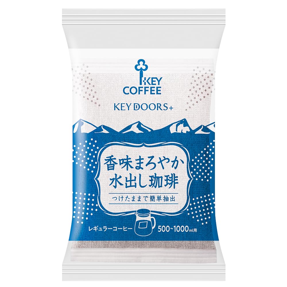 Amazon.co.jp: KEY COFFEE(キーコーヒー) 香味まろやか水出し珈琲30P