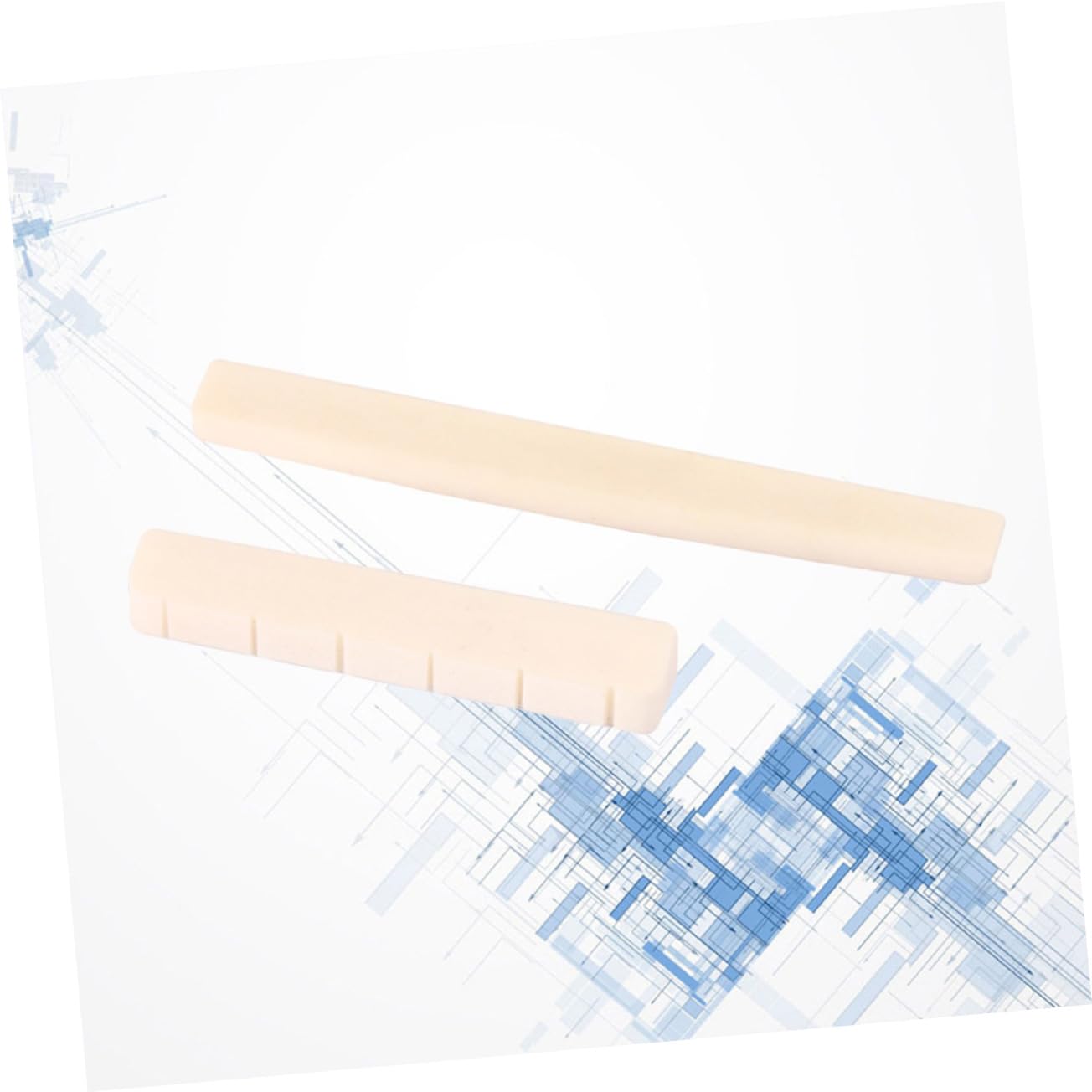 VICASKY Beef Bone Pillow Guitar Classical Oxen Bone Arch Shape Classical Guitar Accessories Easy Install