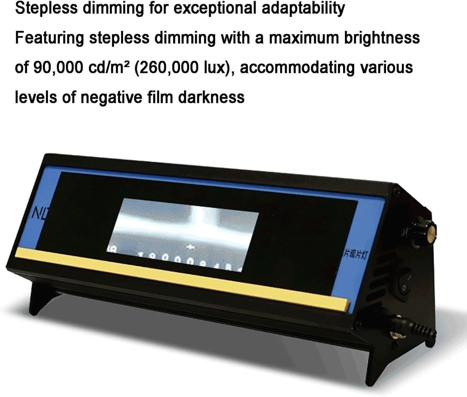 Visore For Pellicole A LED Industriale, Luce For Ispezione Radiografica, Visore For Diapositive, Elevata Trasmissione Luminosa, Luminanza Massima 90000Cd/m², For Test NDT