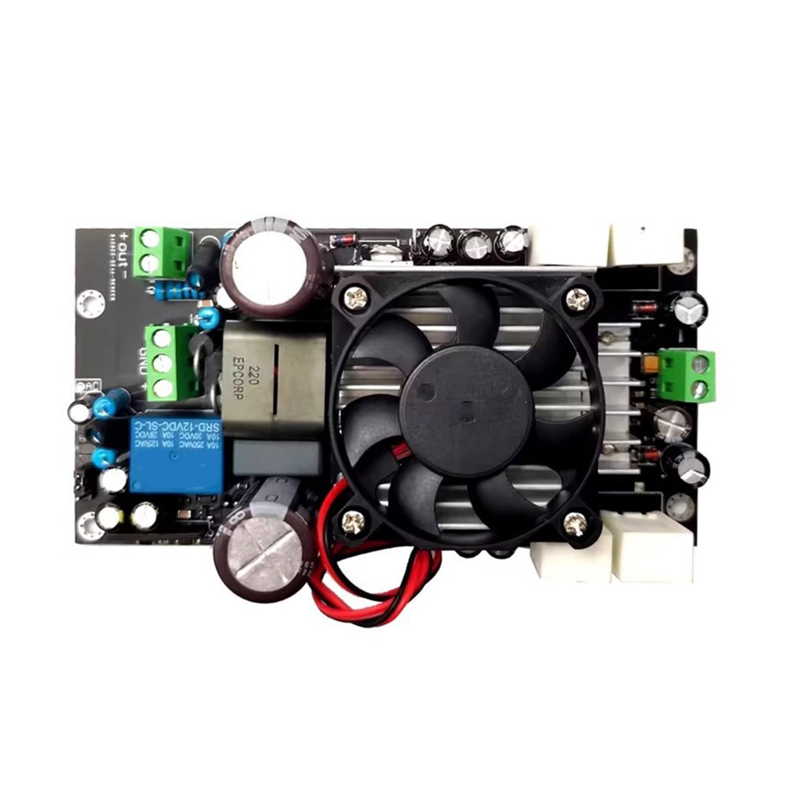 HiFi Classe D 1000W IRS2092 Scheda Potenza Raffreddamento Regolabile Circuito Completo Scheda Amplificatore Digitale