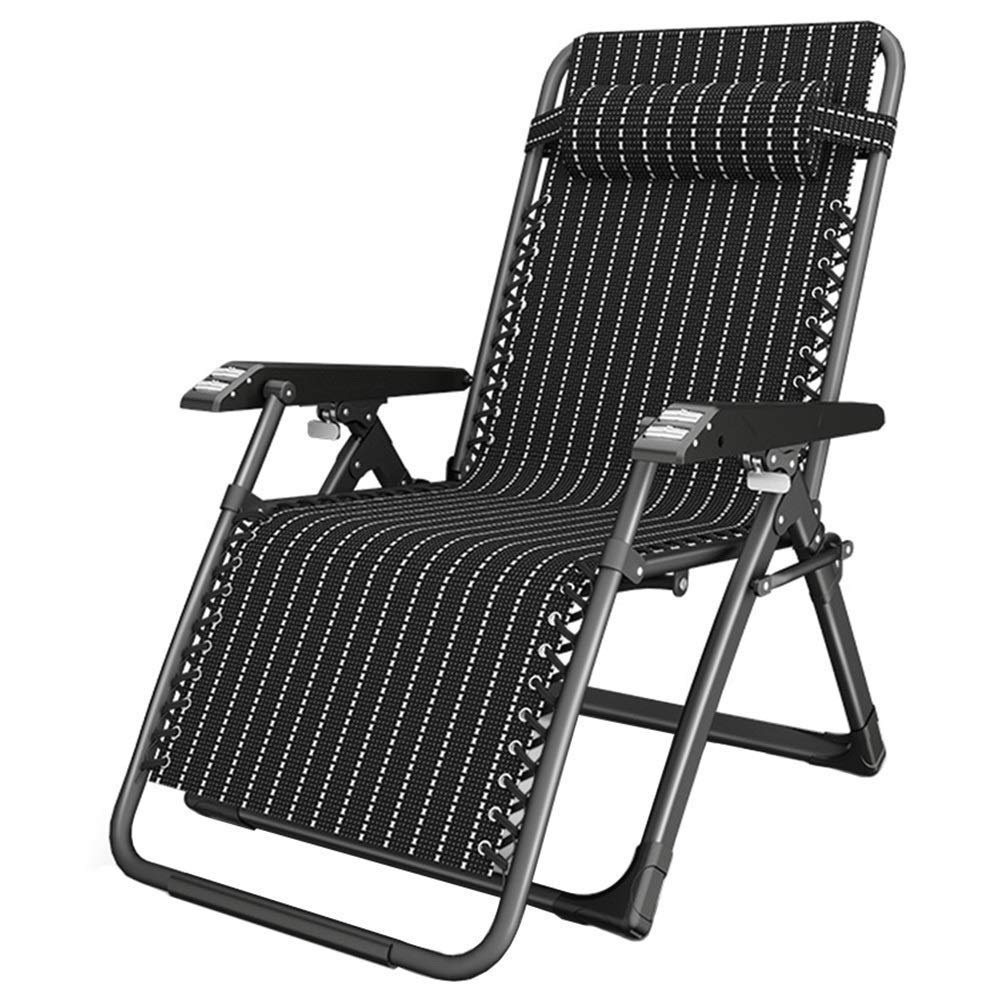 Silla reclinable plegable con sistema de gravedad cero y soporte reforzado de 200 kg