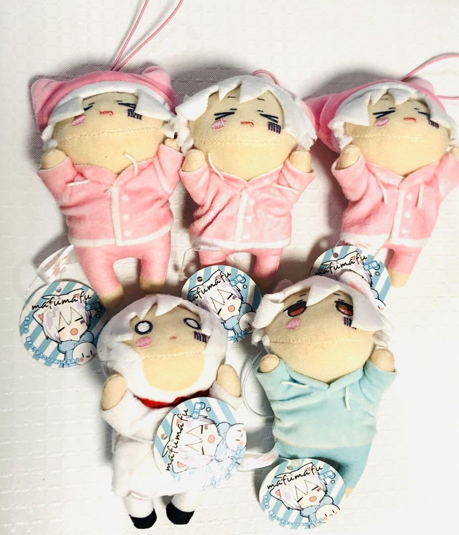 Amazon.co.jp: まふまふ 寝そべりマスコットぬいぐるみ2 パジャマ 