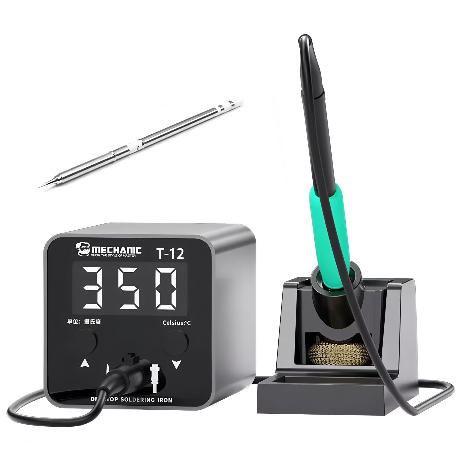 Herramientas de reparación MECHANIC T12 estación de soldadura con pantalla LED digital