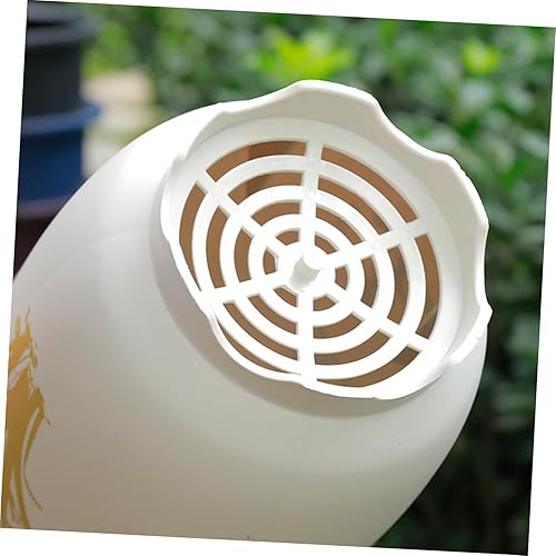 Miniatura 7 de balacoo Maceta de arcilla morada, maceta de orquídea con platillo con soporte, maceta para suculentas, contenedor pequeño para plantas, decoración