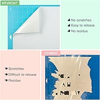 Vista 46 de HTVRONT Alfombrilla de corte de agarre estándar, paquete de 6 alfombrillas de corte de 12 x 12 pulgadas, compatibles con Cricut Maker 3/Maker