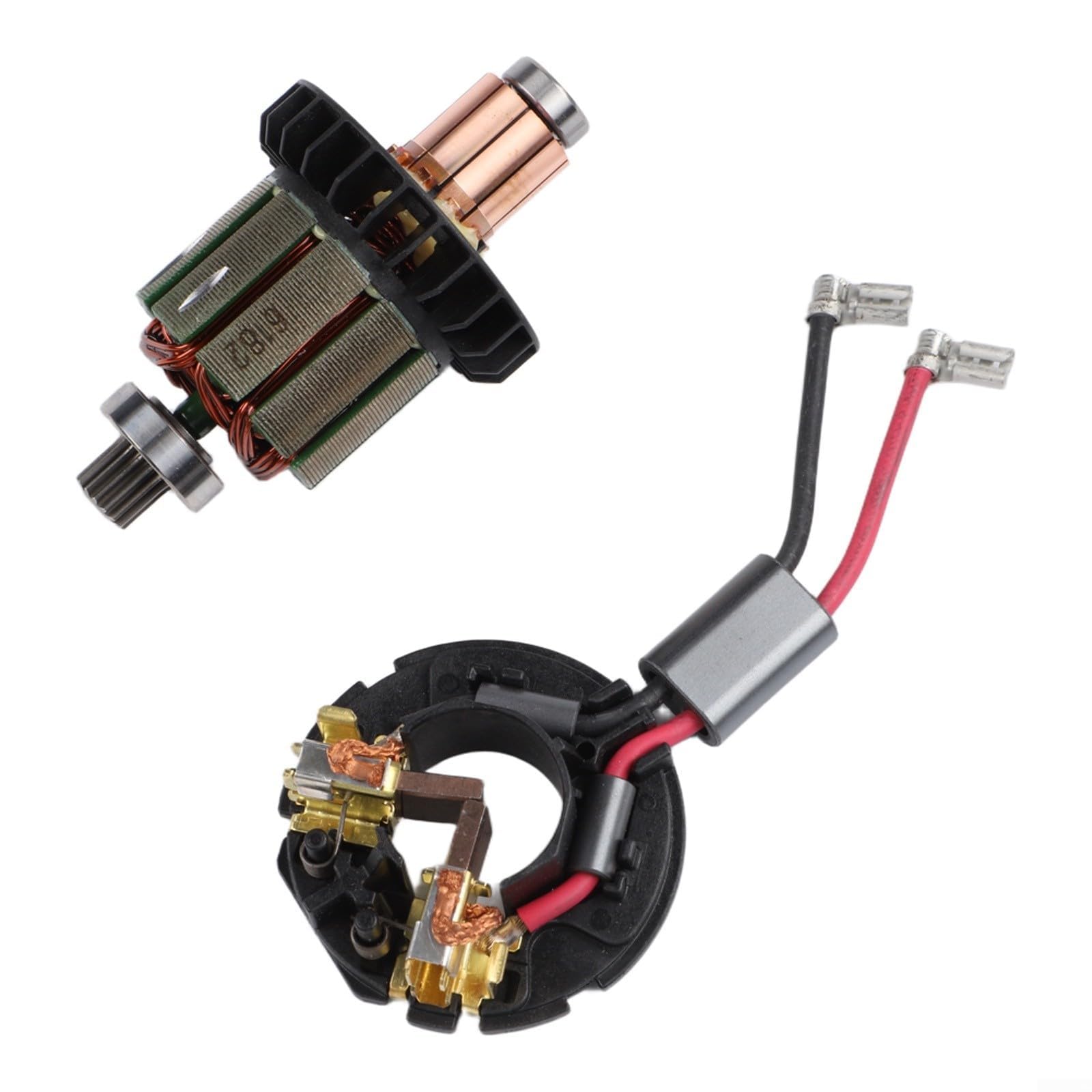 Kohlebürstenhalter und Armatur für MAK DDF482 DHP482 HP482D Ersatz-Rotor Montageteil 619380-9 619583-5 für Akku-Bohrschrauber