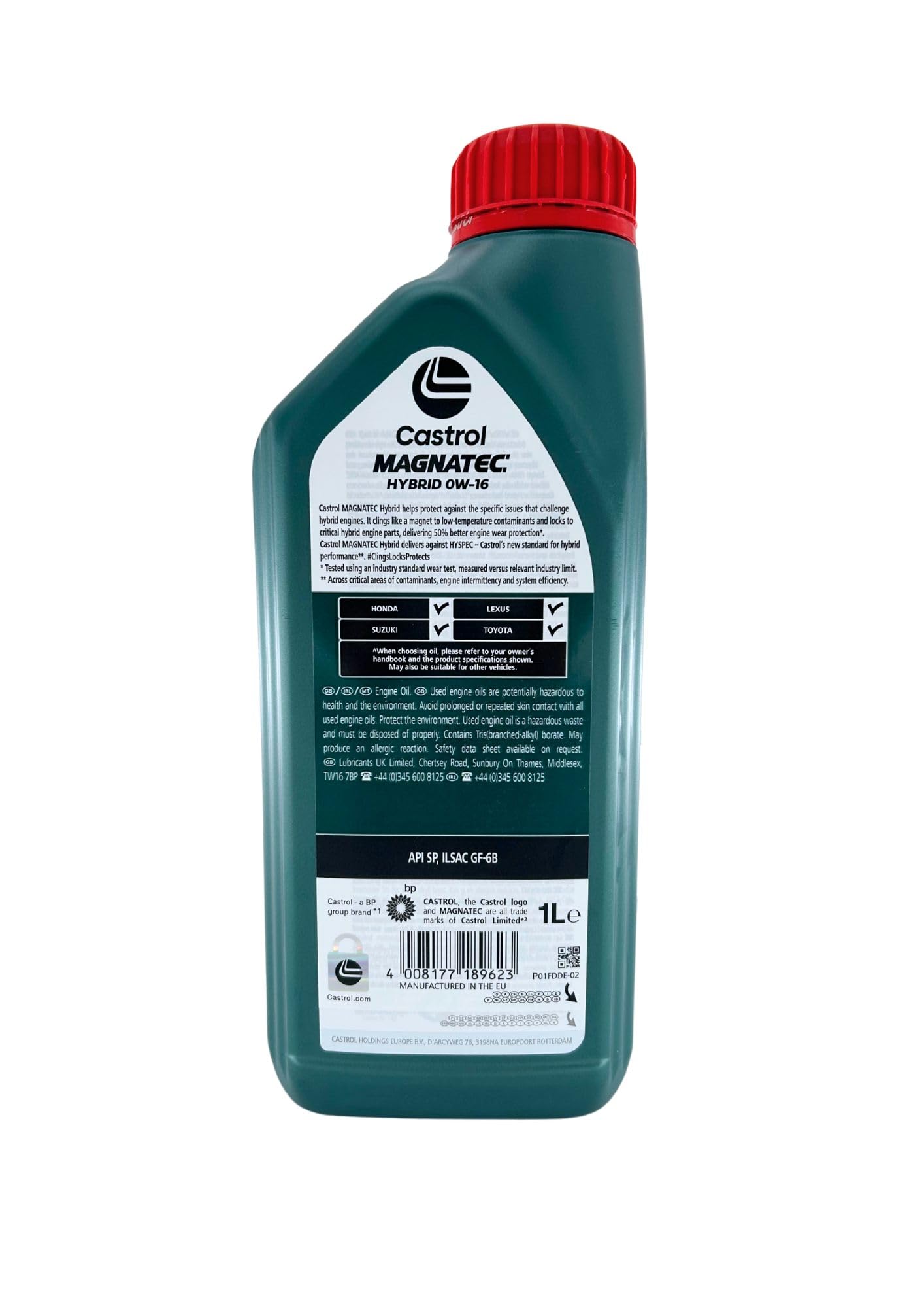 Castrol Magnatec hybrid 0W-16 - Litri 4