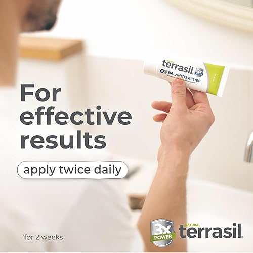 Miniatura 7 de terrasil Alivio de la balanitis - Tratamiento de balanitis para hombres, ungüento natural calmante para el prepucio para aliviar los síntomas de