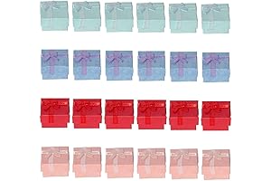 jynhoor Set of 24 Ring Boxes for Wedding Ceremonies