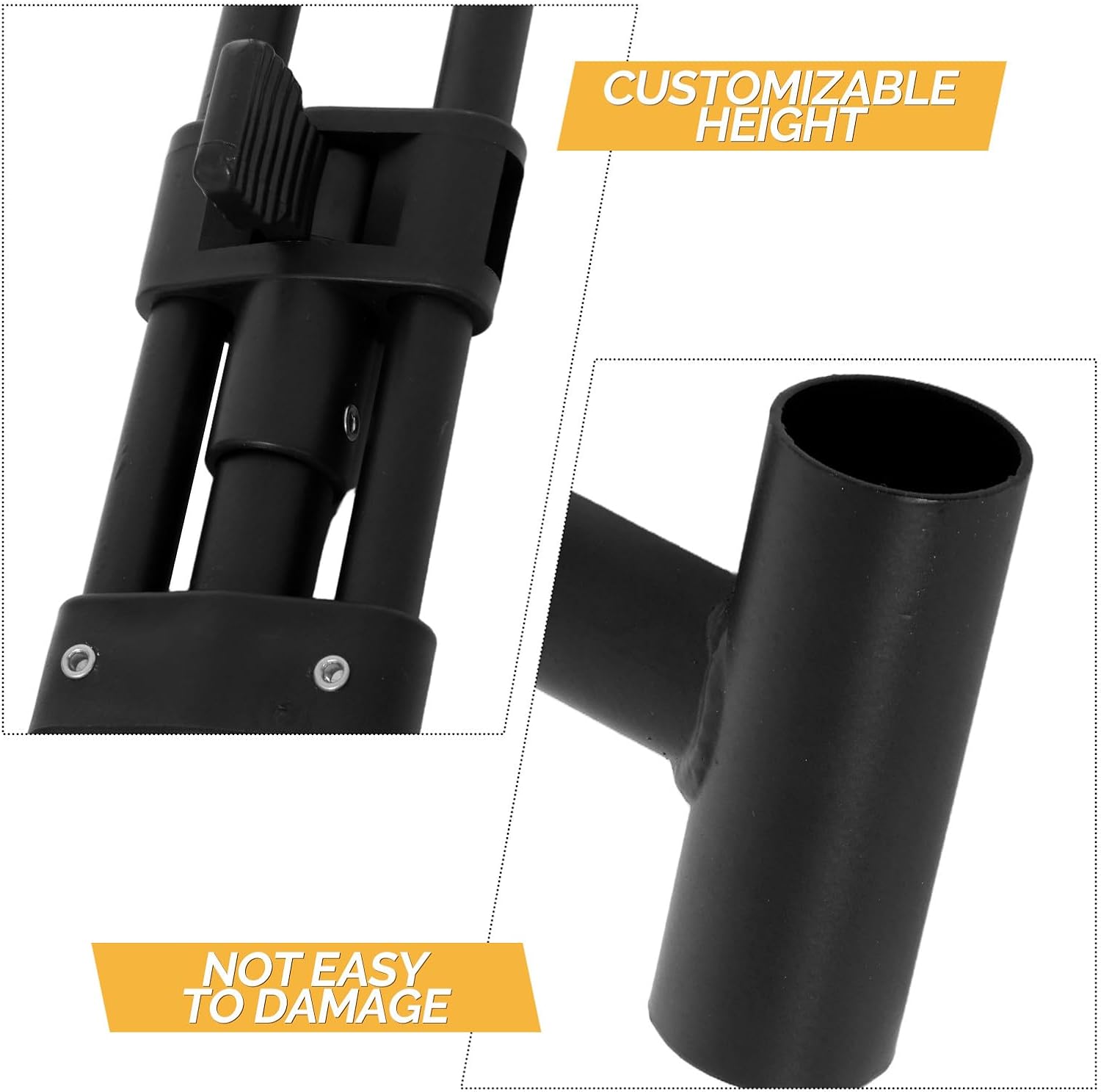 1 Set Wagon Replacement Pull Handle Spare - Stroller Wagon Pull Handle for Outdoor Camping Trolley - Replacement Parts for Folding Camping Cart Garden Shopping Cart