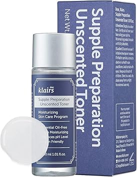 DearKlairs Unscented Toner | Non-Irritation for Sensitive Skin, Instant Soothing, Skin Flooding & Layering, Hyaluronic Acid, Korean Skin Care, Vegan, Essential Oil Free, 1.01 fl oz