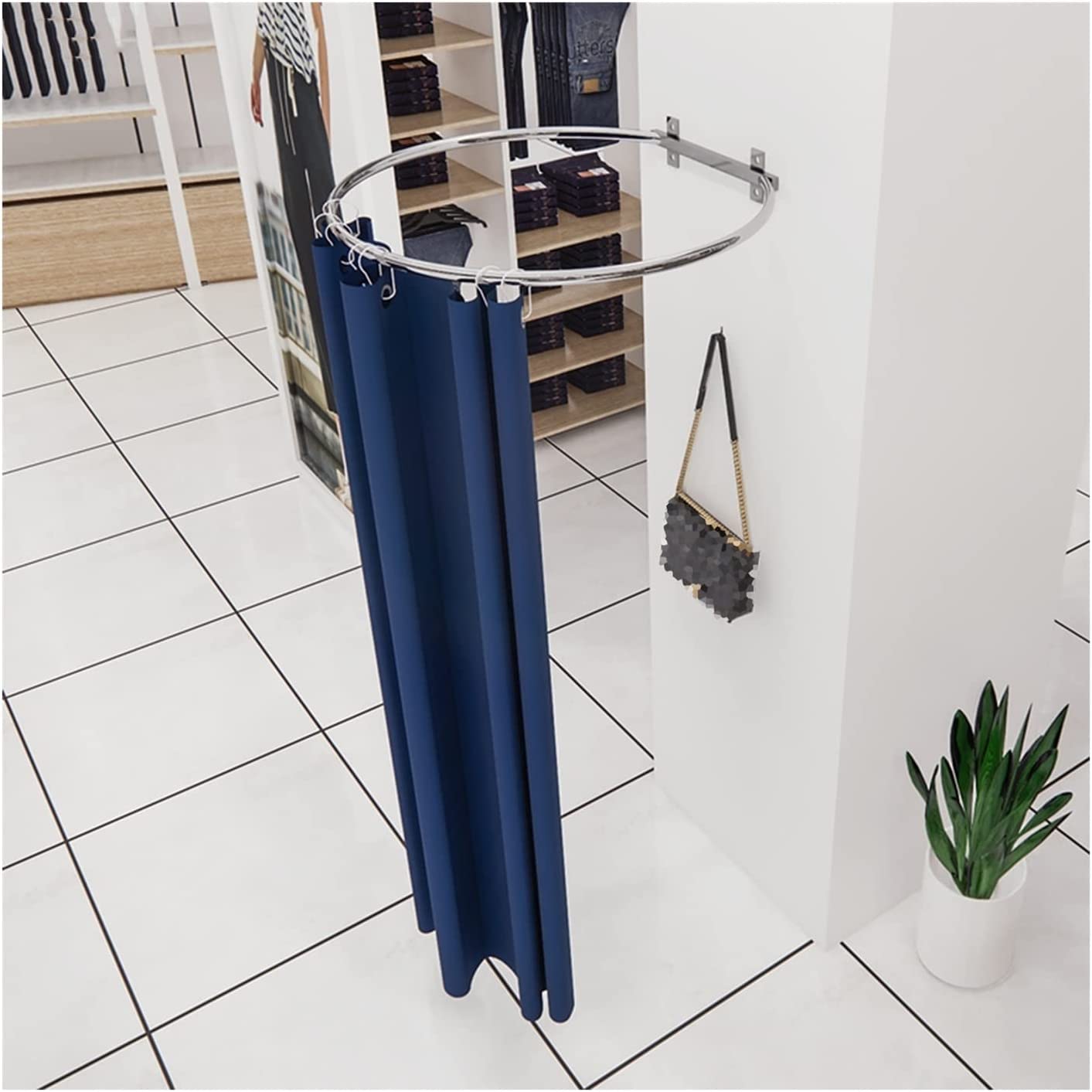 Vestiaire mobile pour les magasins de vêtements d'intérieur et les événements de mode