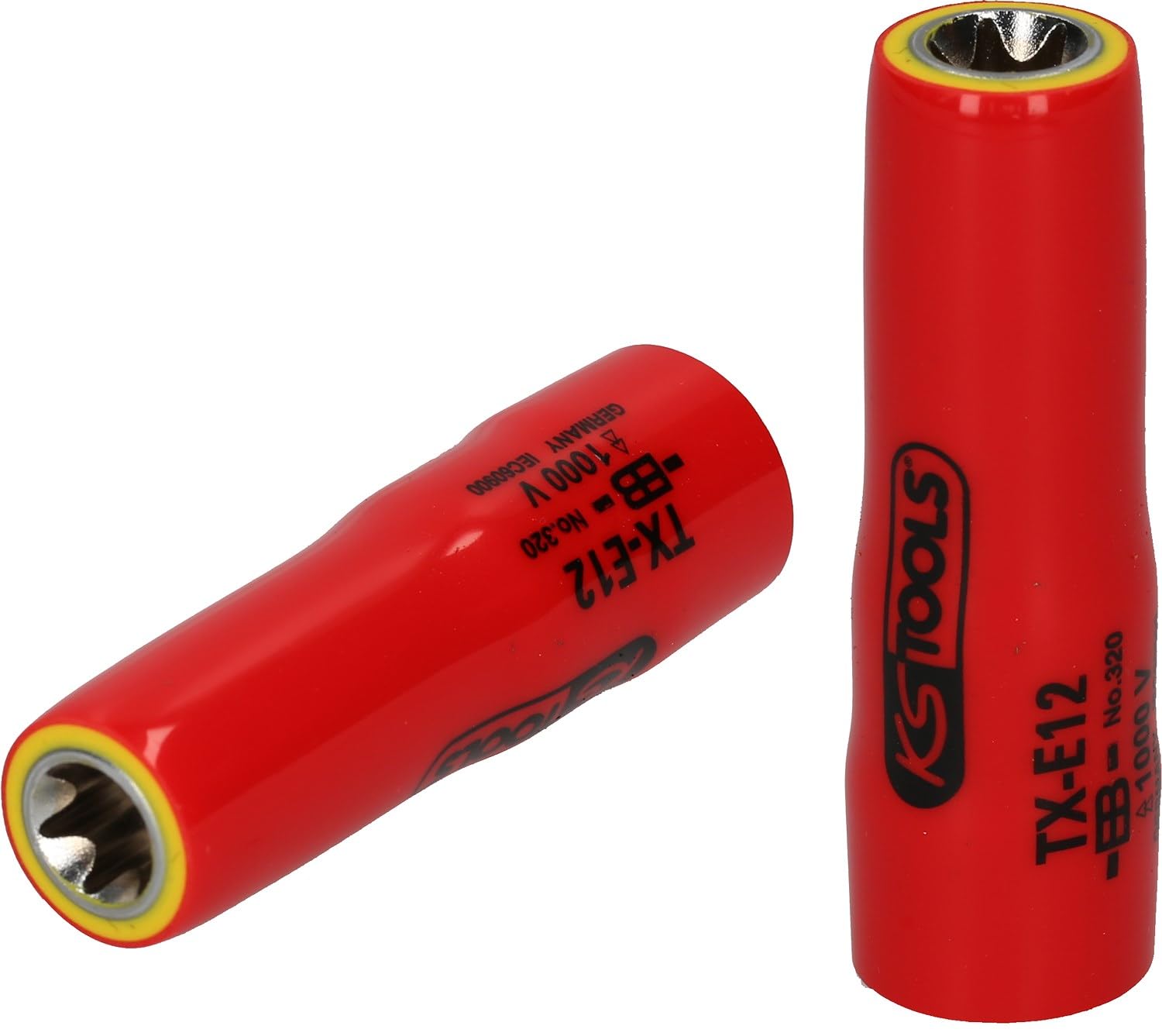 KS Tools 117.2374 3/8" Torx-E-Nasadka z izolacją ochronną, E18,długa