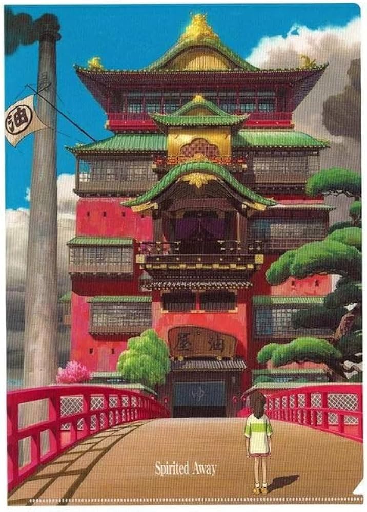 Amazon.co.jp: ムービック 千と千尋の神隠し A4クリアファイル 油屋