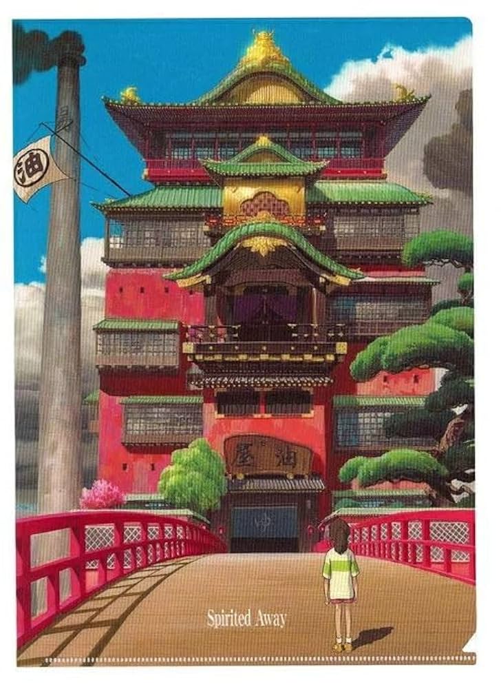 Amazon.co.jp: ムービック 千と千尋の神隠し A4クリアファイル