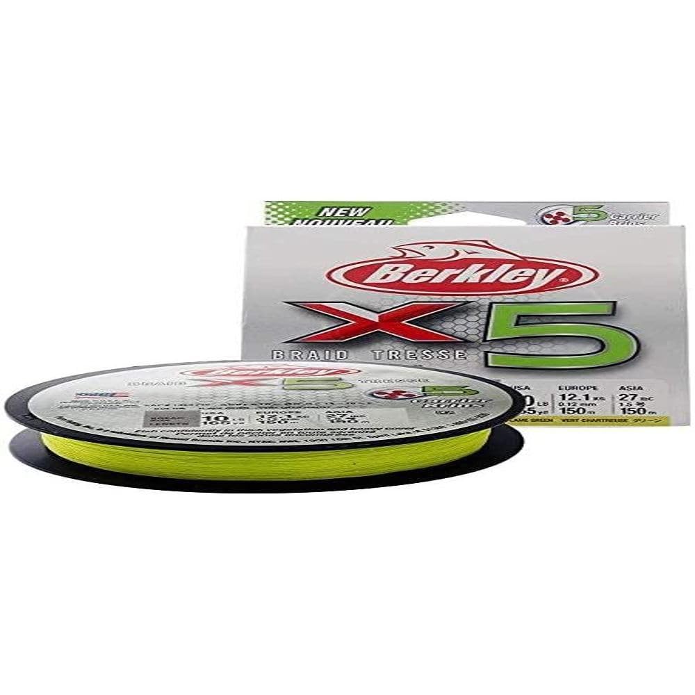 Berkley X5 Braided Fishing Line - Strong 5 Strand Braid Line for Saltwater and Freshwater Fishing — image 1