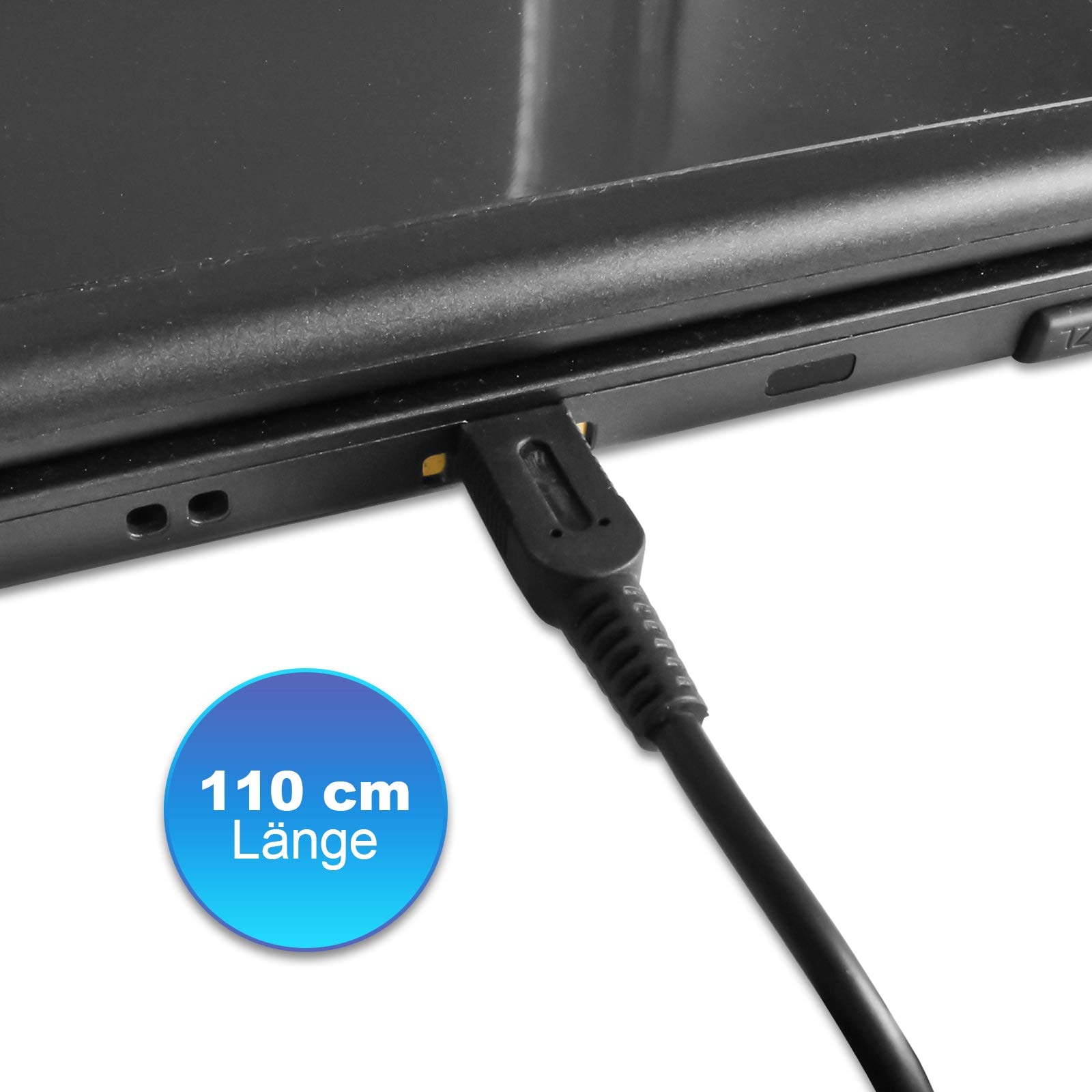 Eaxus® Cable de carga adecuado para Nintendo 3DS, 2DS y DSi - 🔋 Cargador rápido de 1000 mA con cable de 110 cm