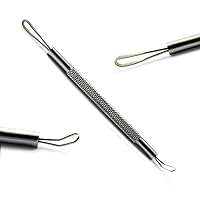 Vista 4 de Extractores de Comedone, herramientas de eliminación de puntos negros, acné, espinillas, removedor de espinillas, removedor de espinillas, manicura