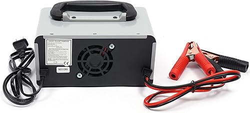 Miniatura 2 de Cargador de batería de coche de 400 W, cargador de batería inteligente automático de 12 V/24 V, mantenimiento de batería inteligente, reparación
