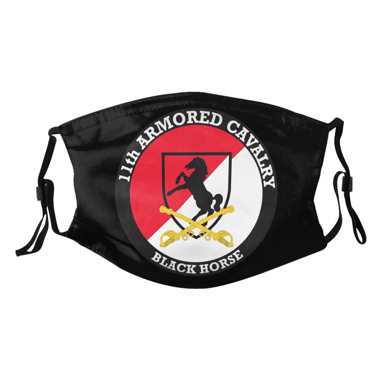 11th Armored Cavalry Regiment Adult Dust Mask Adjustable Dust Face with 2 Filter52