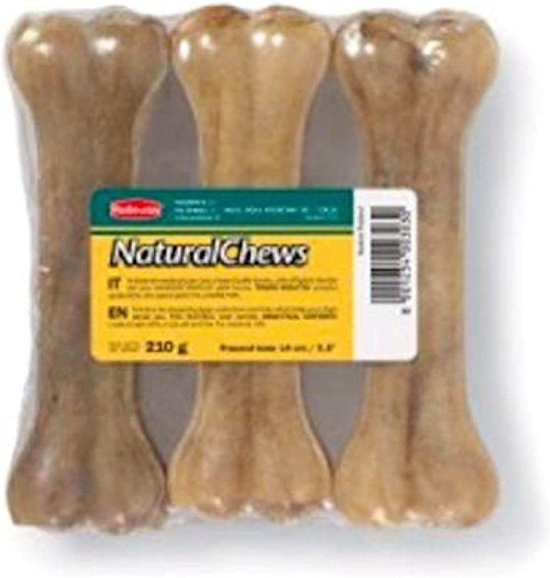 Padovan Natural Dogs Dental Chews Bone,14cm -3pc