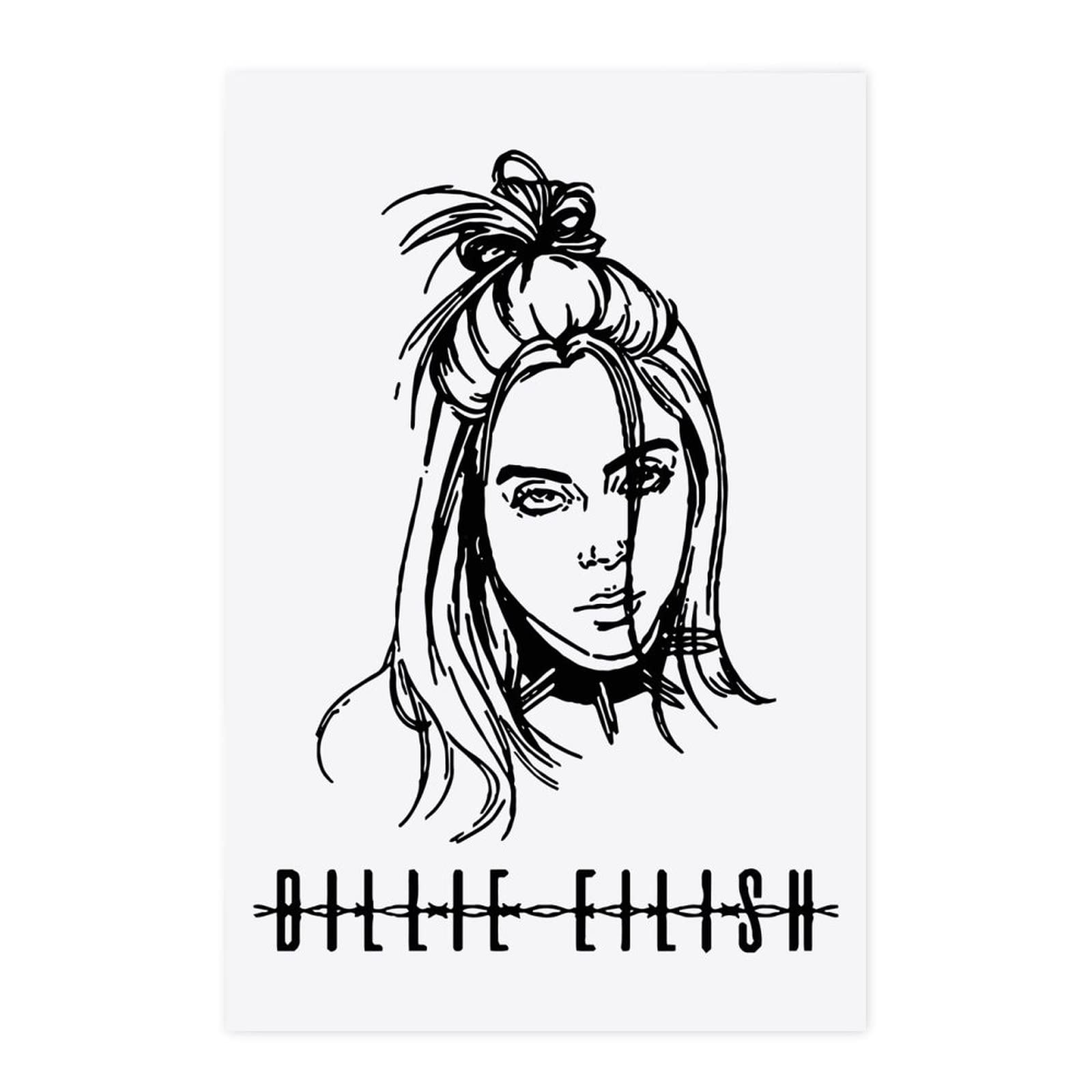 Amazon.co.jp: Billie Eilish Billy Irish Stylish Wall Sticker