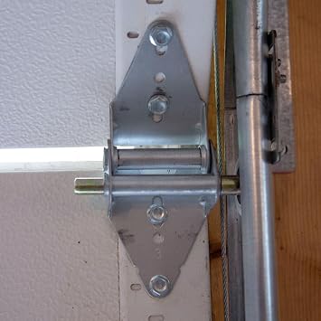 DURA-LIFT #3 Wide-Body Galvanized 14-Gauge Steel Garage Door Hinge